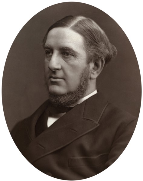 Sir William Vernon Harcourt QC, MP, Professor of International Law at Cambridge University, 1877.Artist: Lock & Whitfield