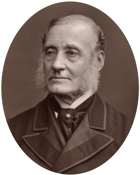 Sir Rutherford Alcock, British diplomat and President of the Royal Geographical Society, 1877.Artist: Lock & Whitfield
