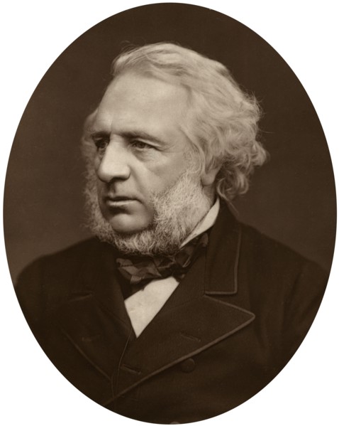 Sir Charles Reed, chairman of the London School Board, 1880.Artist: Lock & Whitfield