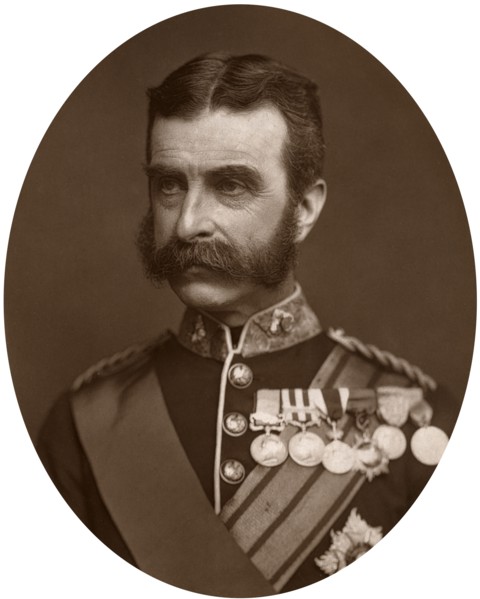 Major-General Lord Chelmsford, British soldier, 1882.Artist: Lock & Whitfield
