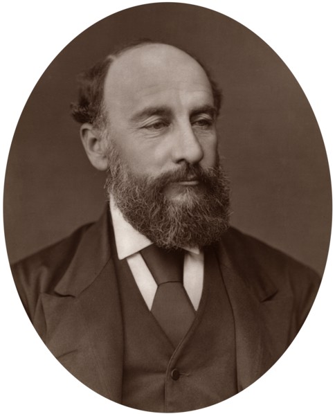 Sir George Strong Nares, Arctic explorer, 1878.Artist: Lock & Whitfield