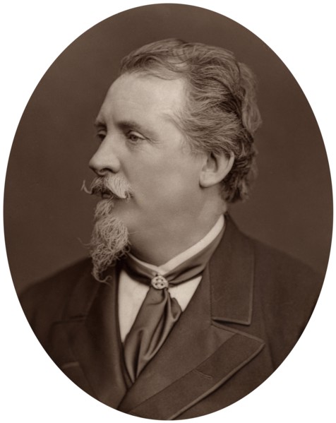 Frederick Goodall, painter, 1878.Artist: Lock & Whitfield