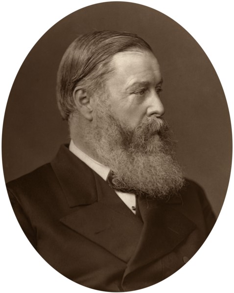 Hugh Culling Eardley Childers, 1878.Artist: Lock & Whitfield