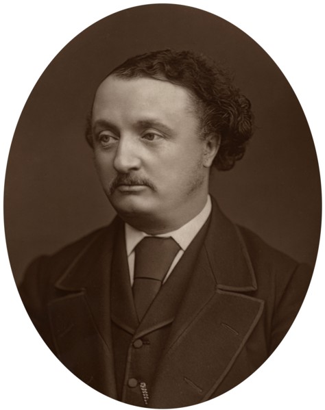 John Stainer, organist of St Paul's Cathedral, 1878.Artist: Lock & Whitfield