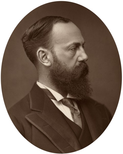 Sir Charles Wentworth Dilke, MP, Under-Secretary of State for Foreign Affairs, 1881. Artist: Unknown