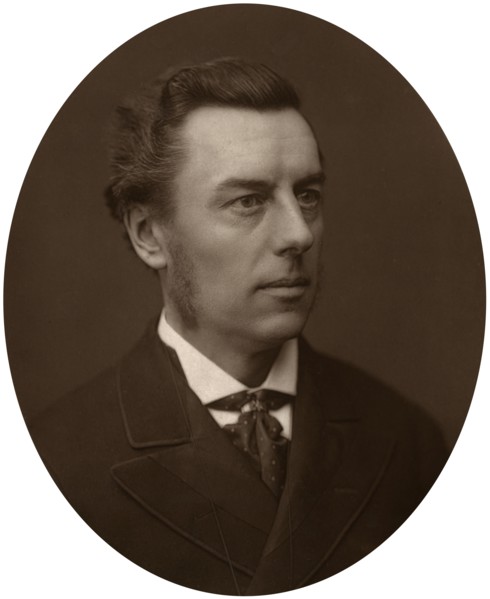 Joseph Chamberlain, MP, President of the Board of Trade, 1881. Artist: Unknown