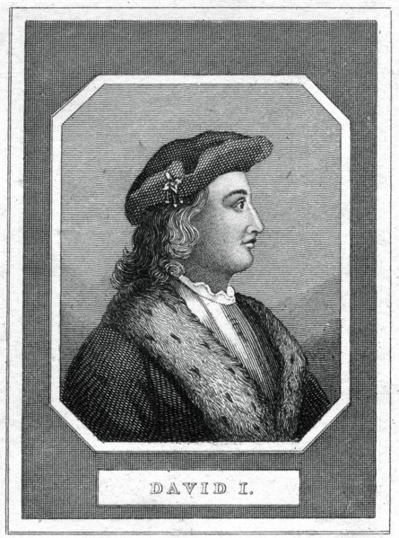 David I, King of Scotland. Artist: Unknown
