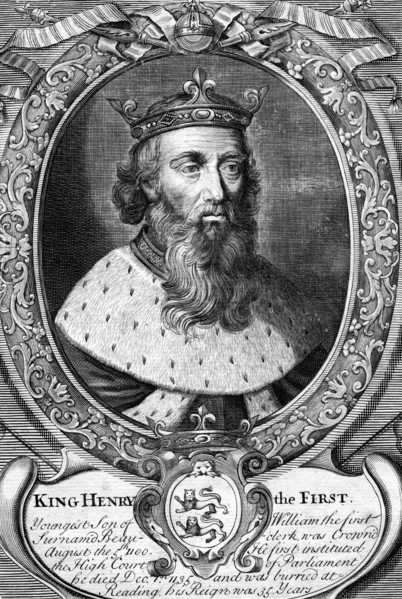 Henry I, King of England. Artist: Unknown