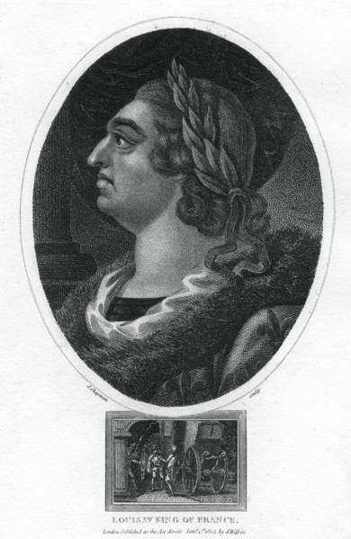 Louis XV, King of France, (1805).Artist: J Chapman