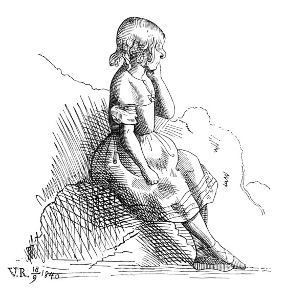 Etching by Queen Victoria, 1840, (1900). Artist: Unknown