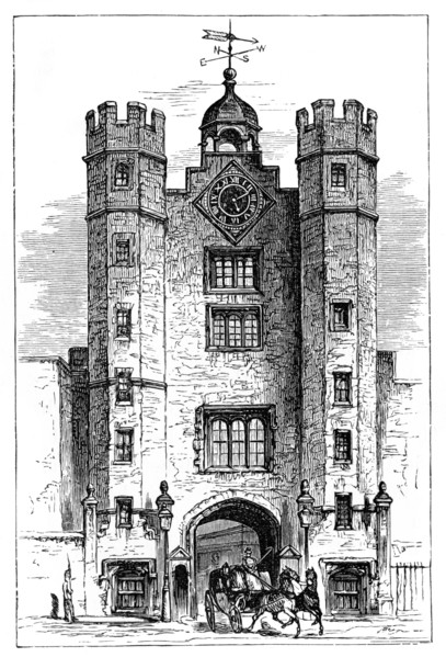 Gateway to St James's Palace, London, 1900. Creator: Unknown.