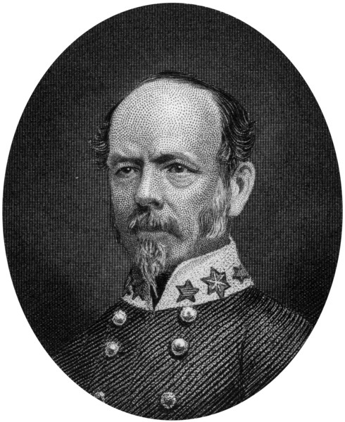 Joseph Eggleston Johnston, Confederate general, 1862-1867.Artist: J Rogers