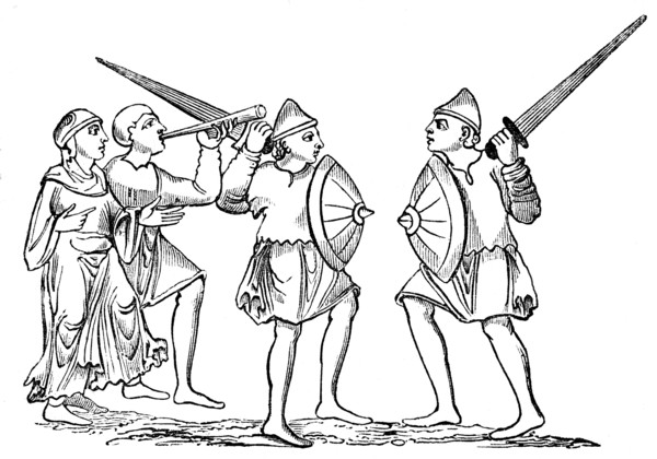 Sword dance, (1833). Artist: Unknown