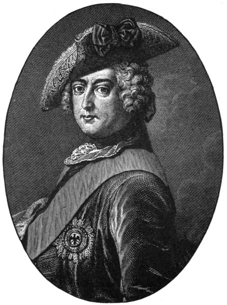 Frederick the Great, King of Prussia, (1903).Artist: Antoine Pesne