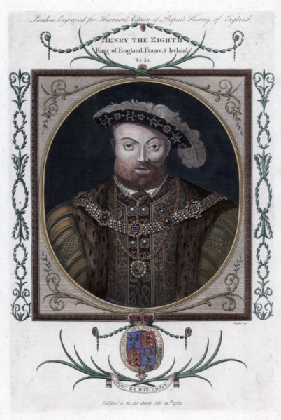 Henry VIII of England, (1784).Artist: John Goldar
