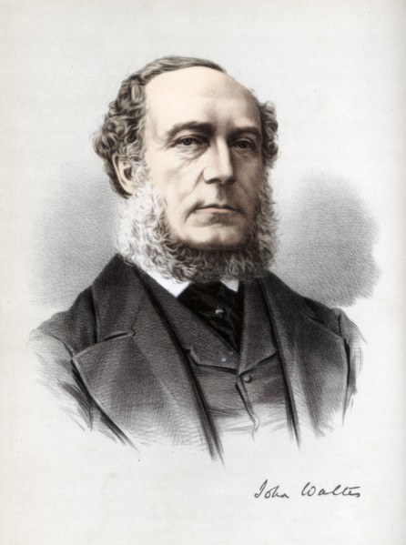 John Walter, British moderate Liberal politician, c1890.Artist: Cassell, Petter & Galpin