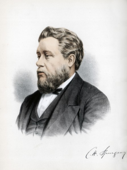 Charles Haddon Spurgeon, British Baptist preacher, c1890.Artist: Cassell, Petter & Galpin
