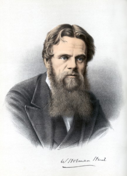William Holman Hunt, British painter, c1890.Artist: Cassell, Petter & Galpin