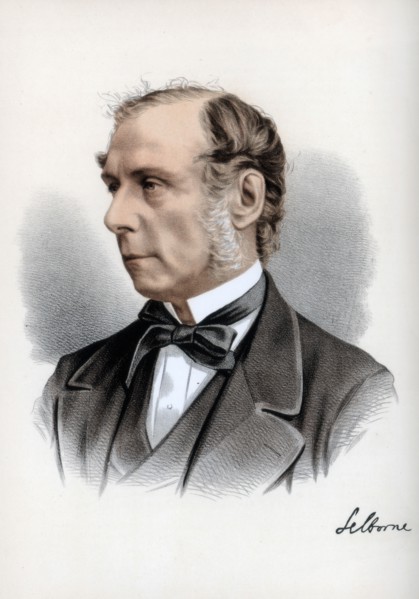 Roundell Palmer, 1st Earl of Selborne, British lawyer and Liberal politician, c1890.Artist: Cassell, Petter & Galpin