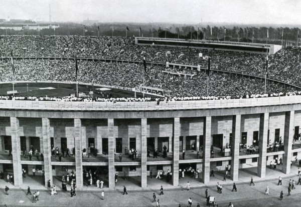Olympic stadium, Berlin, 1936. Artist: Unknown