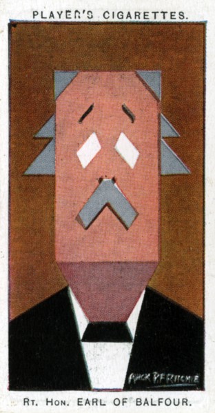 Arthur James Balfour, 1st Earl of Balfour, 1926.Artist: Alick P F Ritchie