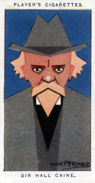 Sir Hall Caine, British novelist, 1926. Artist: Alick P F Ritchie