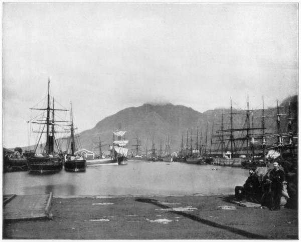 Cape Town, South Africa, late 19th century.Artist: John L Stoddard