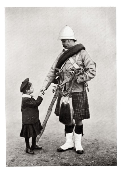 'Good-Bye, Daddy', 1901. Creator: Francis Godolphin Osbourne Stuart.