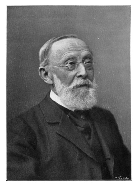Rudolph Virchow, German pathologist, 1902.Artist: C Schutte