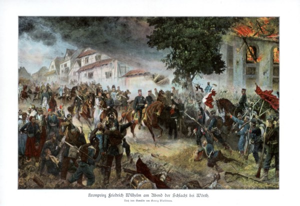 Crown Prince Friedrich III of Germany, Austro-Prussian War. (1866), 1900. Artist: Unknown