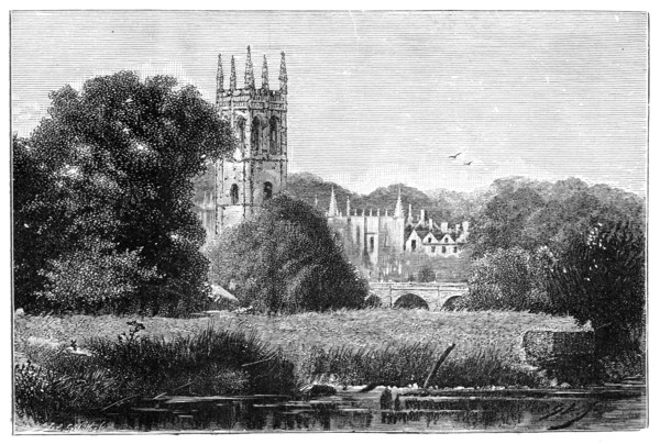 Magdalen College, Oxford, 1900. Artist: Unknown