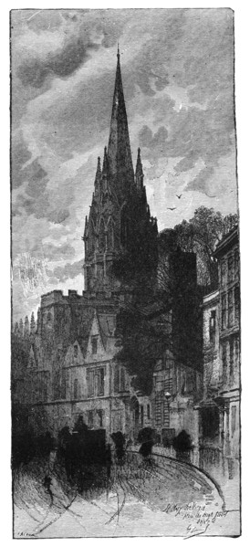 St Mary's, Oxford, 1900. Artist: Unknown