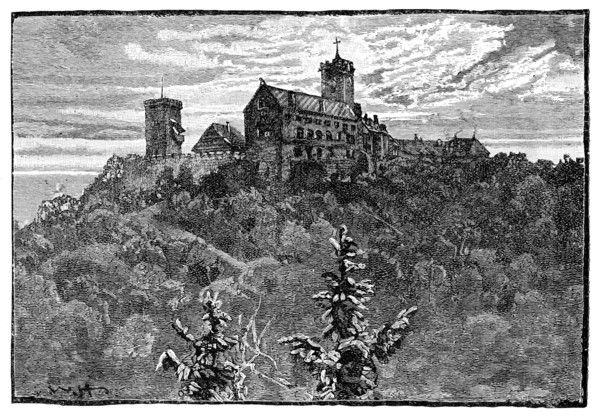 The Castle of Wartburg, 1900. Artist: Unknown