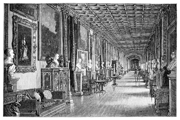The South East Corridor, Windsor Castle, 1900. Artist: Unknown