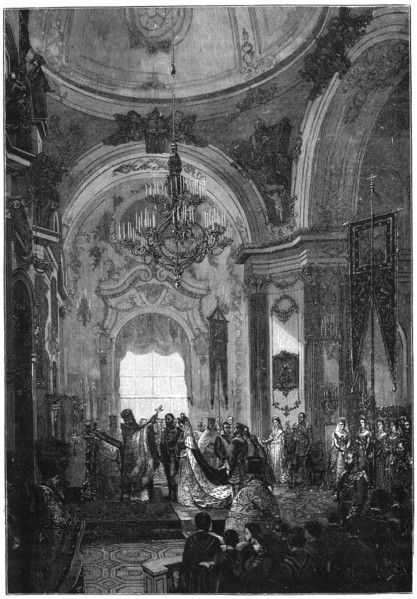 Marriage of the Duke and Duchess of Edinburgh, 23 January 1874, (1900).Artist: N Chevalier