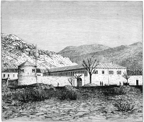 Old palace, Cettigne, Republic of Montenegro, 1900. Artist: Unknown