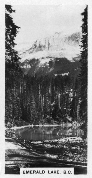 Emerald Lake near Field, British Columbia, Canada, c1920s. Artist: Unknown