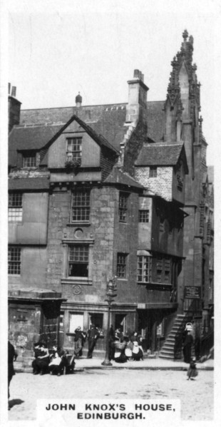 John Knox's house, Edinburgh, c1920s. Artist: Unknown