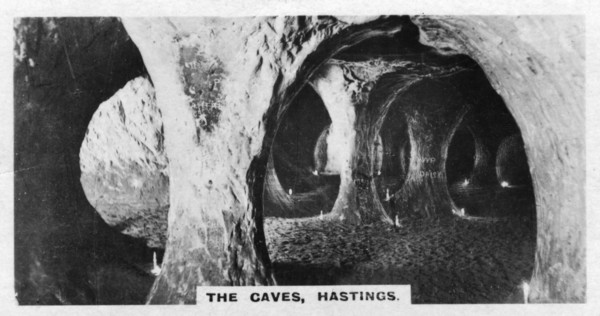 'The Caves, Hastings', Sussex, c1920s. Artist: Unknown