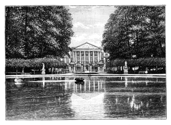 The Chamber of Representatives, Brussels, c1888. Artist: Unknown