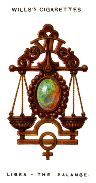 Libra, The Balance, 1923. Artist: Unknown
