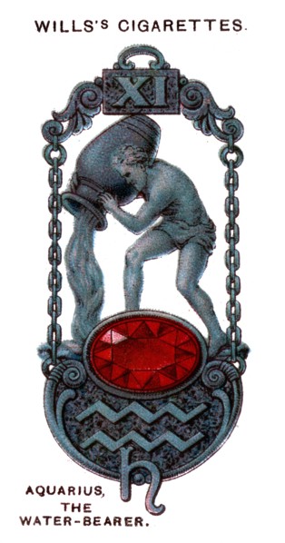 Aquarius, The Water-Bearer, 1923. Artist: Unknown