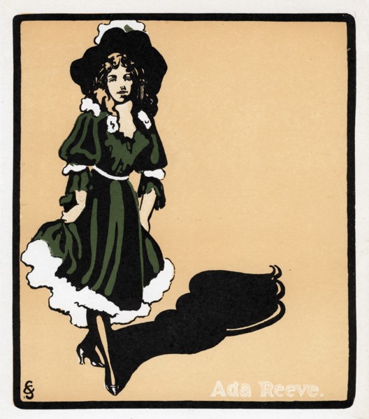 Ada Reeve (1874-1966), English actress, late 19th century. Artist: Unknown