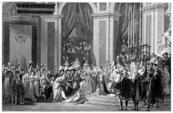 'The Consecration of the Emperor Napoleon and the Coronation of the Empress Josephine', 1804 (1900). Artist: Unknown