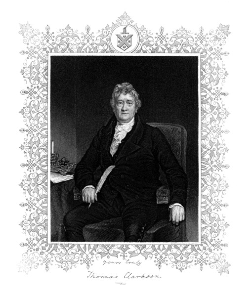Thomas Clarkson, English politician and anti-slavery campaigner, 19th century.Artist: J Cochran