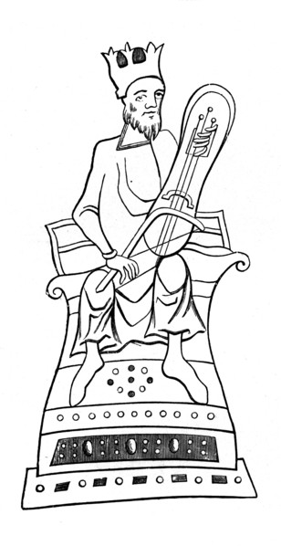 Three stringed crout, 9th century, (1870). CROUT NOT FOUND Artist: Unknown