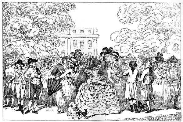 '1784, or the Fashions of the Day', 1784.Artist: Thomas Rowlandson