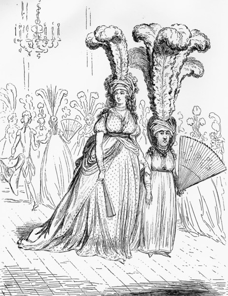 'Characters in High Life...', 1795. Artist: Unknown