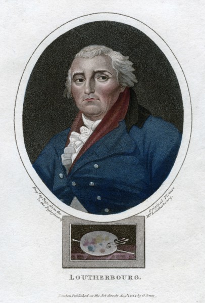 'Philip James de Loutherbourg', French painter, 1814. Artist: Unknown