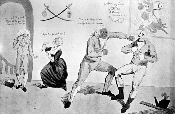'St George and the Dragon and Mademoiselle Riposting', 1789. Artist: Unknown